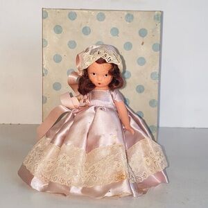 Vintage Nancy Ann Storybook Doll #162 Princess Rosanie with Original Box